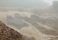 मध्य प्रदेश के सीधी जिले में बाणसागर डैम की टूटी नहर